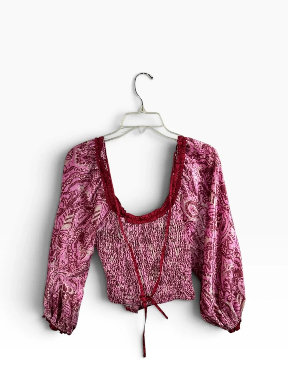 Free People cropped peasant